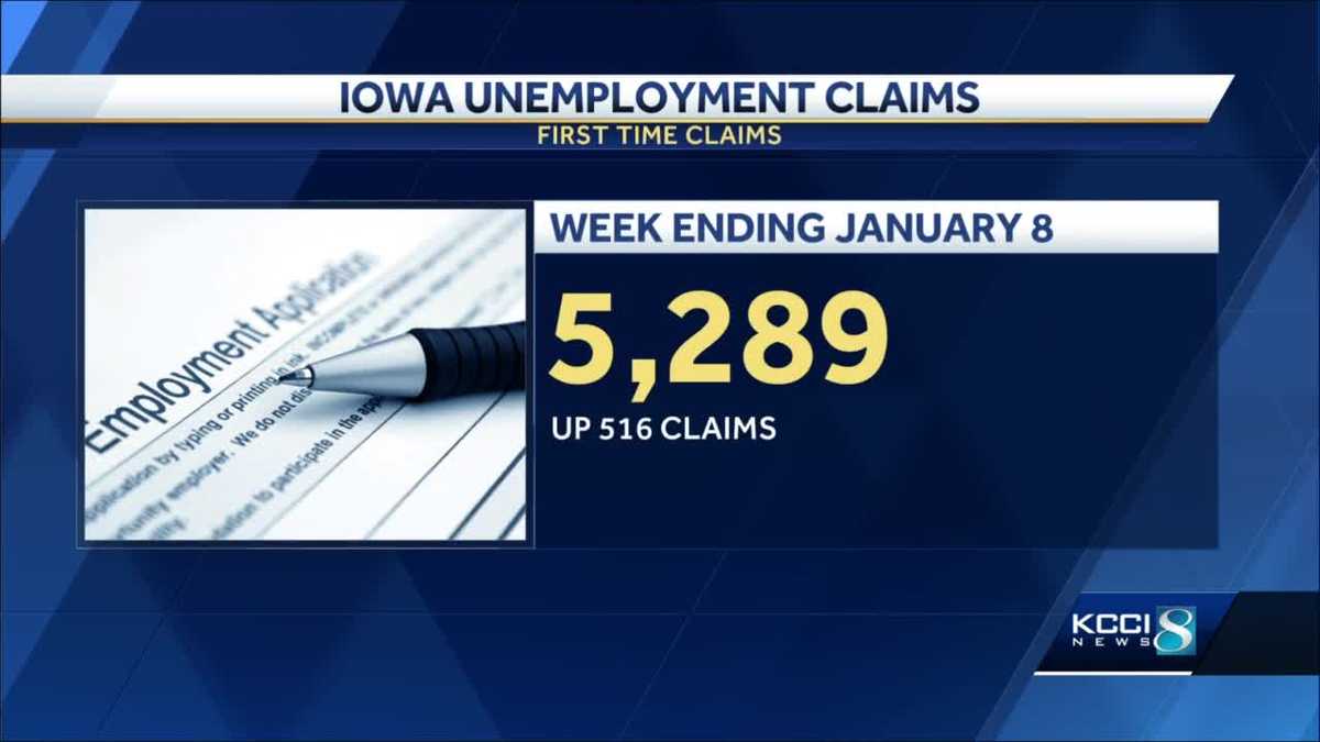 Iowa Workforce Development: Iowa unemployment claims increase
