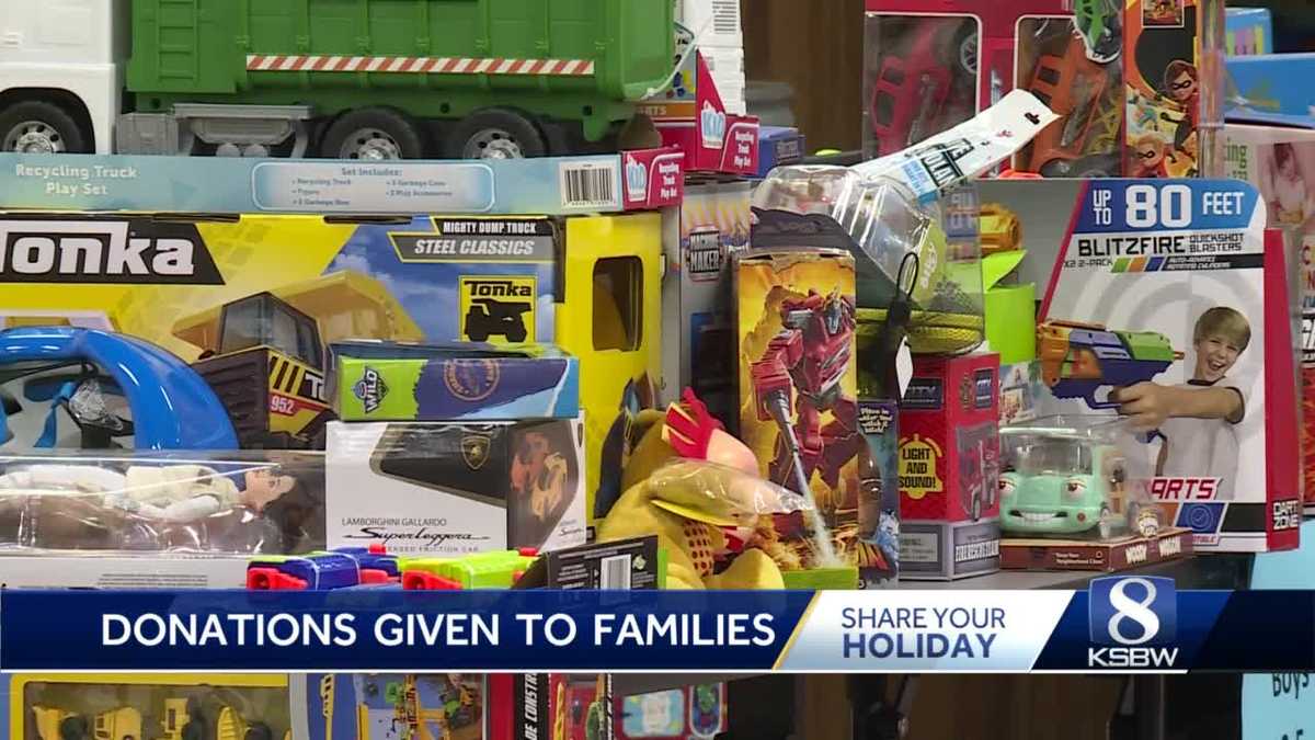 Central Coast families receive toys from KSBW's Share Your Holiday