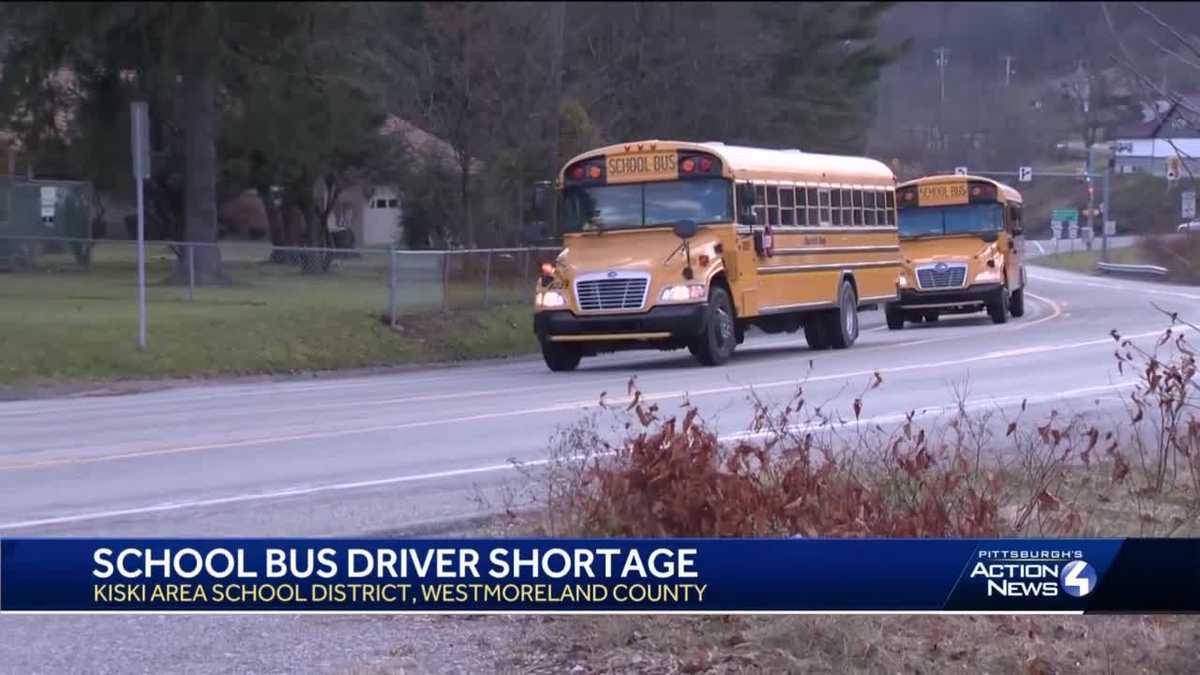 Kiski Area School District impacted by bus driver shortage