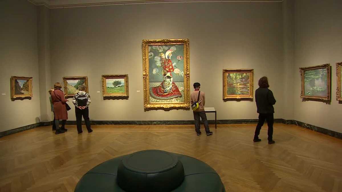 ﻿The MFA's collection of work is among the largest outside France