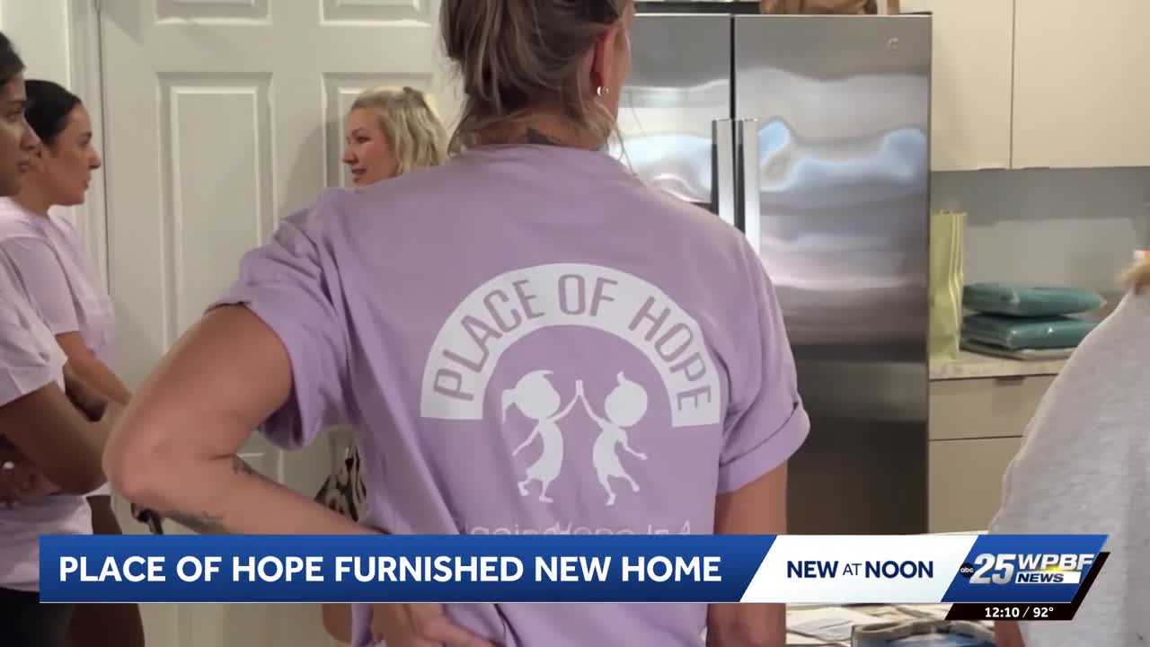Former foster child starts new chapter with furnished home in Florida