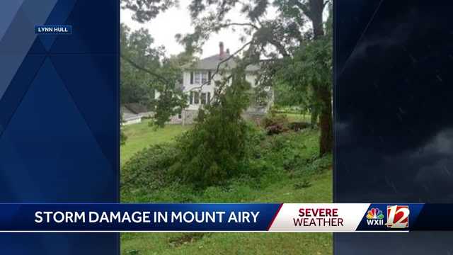 Storms down trees in Surry County, multiple outages reported - Vimarsana News