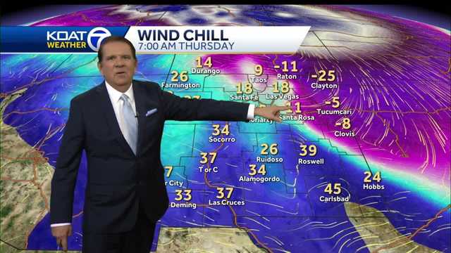 Mild start to week, before dangerously cold winds chills hit eastern N.M. - Vimarsana News