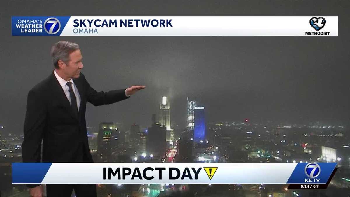 Drizzle, fog, mist around Omaha tonight and cool into Monday - KETV