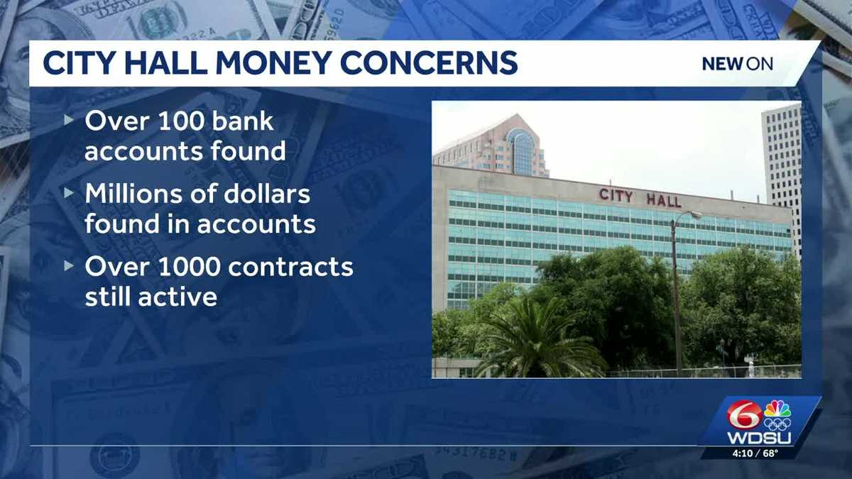 City finds over 100 bank accounts, more than 1,000 contractors, complicating financial crisis