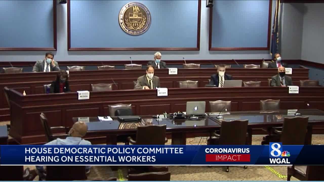 PA HOUSE COMMITTEE Hears From Essential Workers