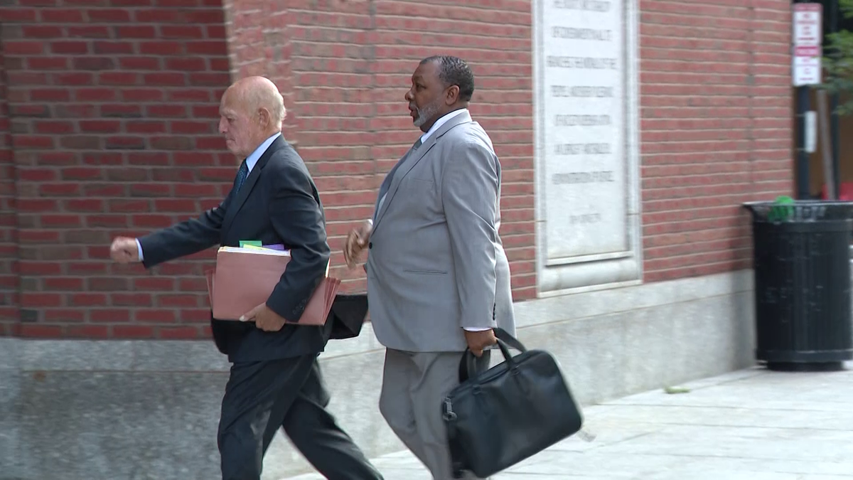 Sheriff arrives at federal court for jury selection in his extortion trial