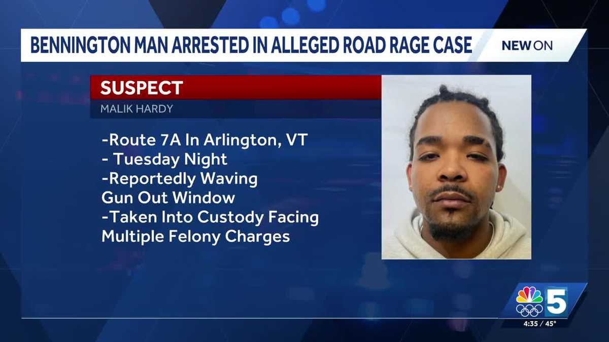 Bennington man held without bail after alleged road rage incident