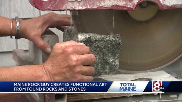 Meet the 'Maine Rock Guy' turning stones into sculptures - Vimarsana News