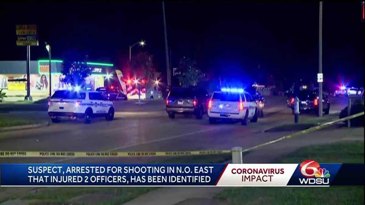 Suspect identified in shooting that hurt 2 NOPD officers