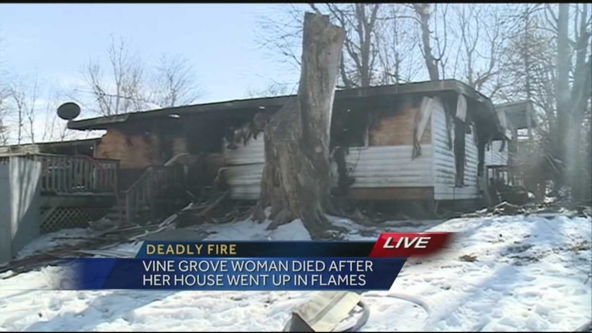 Vine Grove woman dies in house fire