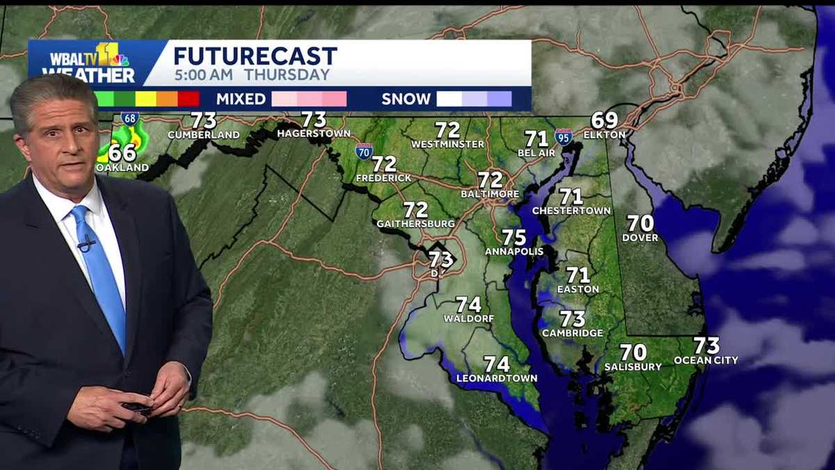 Storms possible again on Thursday
