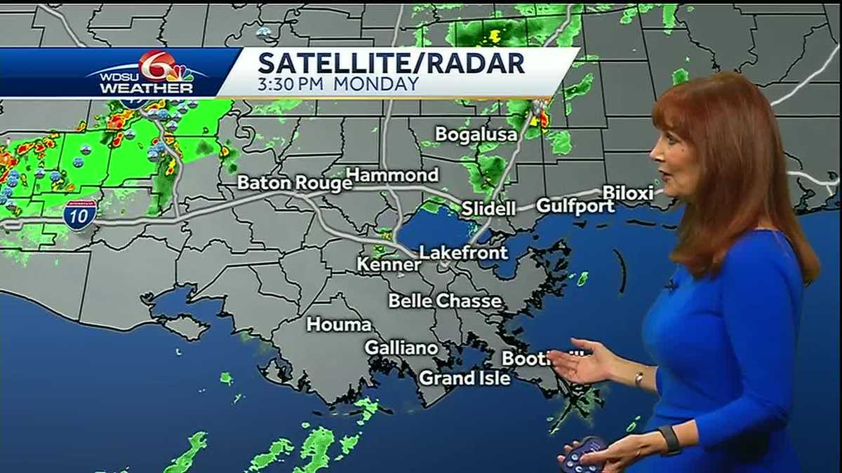Rain Chances go down, Temperatures go up