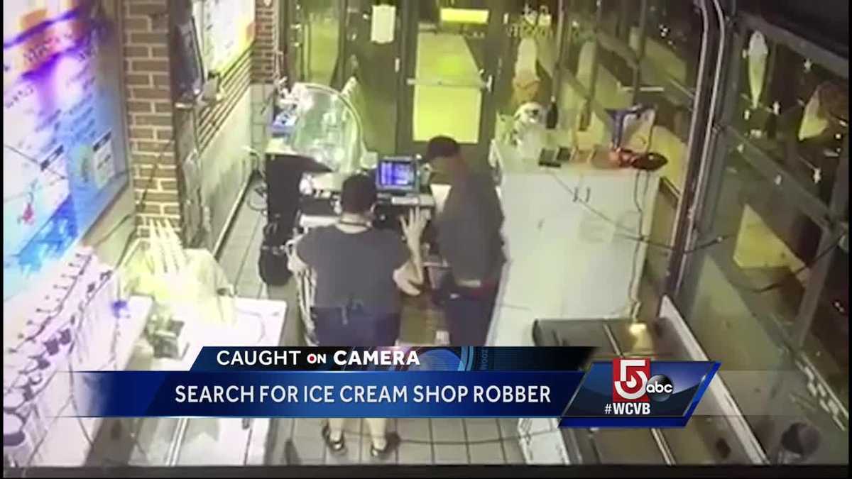 Ice cream shop robber sought