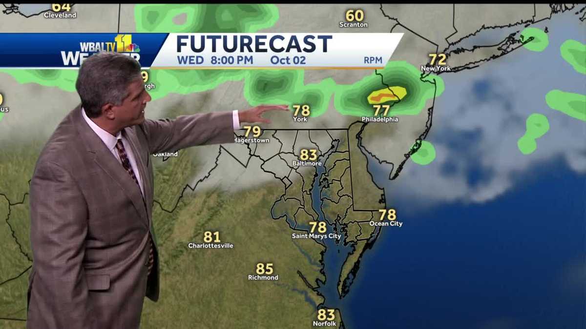 Mix of sun and clouds with warmer than usual temperatures