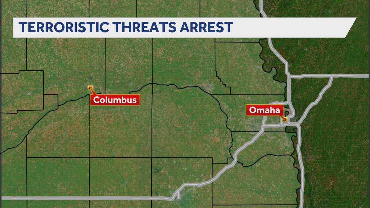 Nebraska State Patrol arrests Omaha man for allegedly making threats against a school and Pillen's family