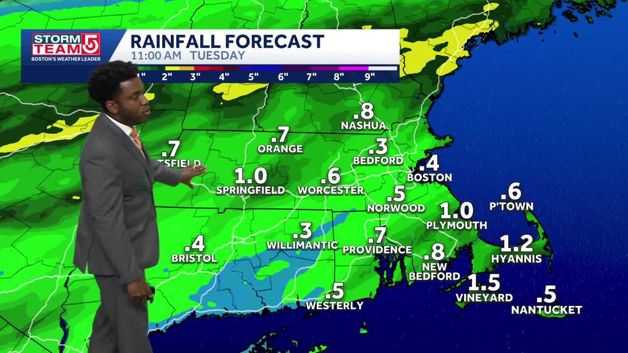 Video: Monday impact weather with rain likely