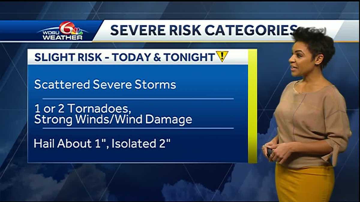 Videocast Severe Threat Today And Tonight 8398