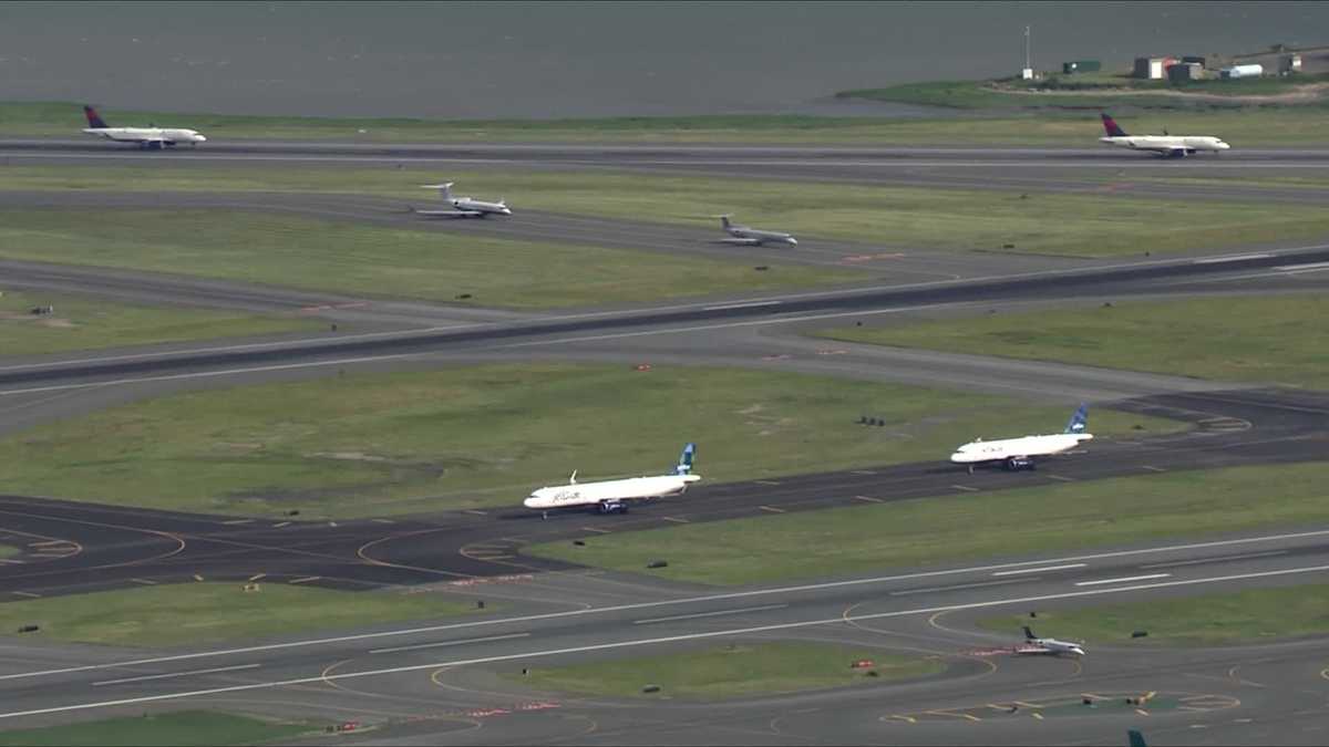 El clima severo creó una pesadilla de viaje en el Aeropuerto Logan de Boston