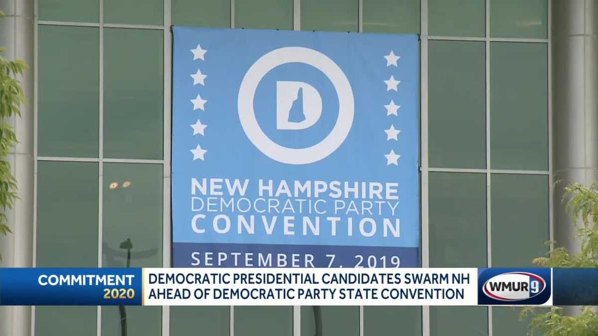 Presidential candidates stream into NH for state Democratic convention