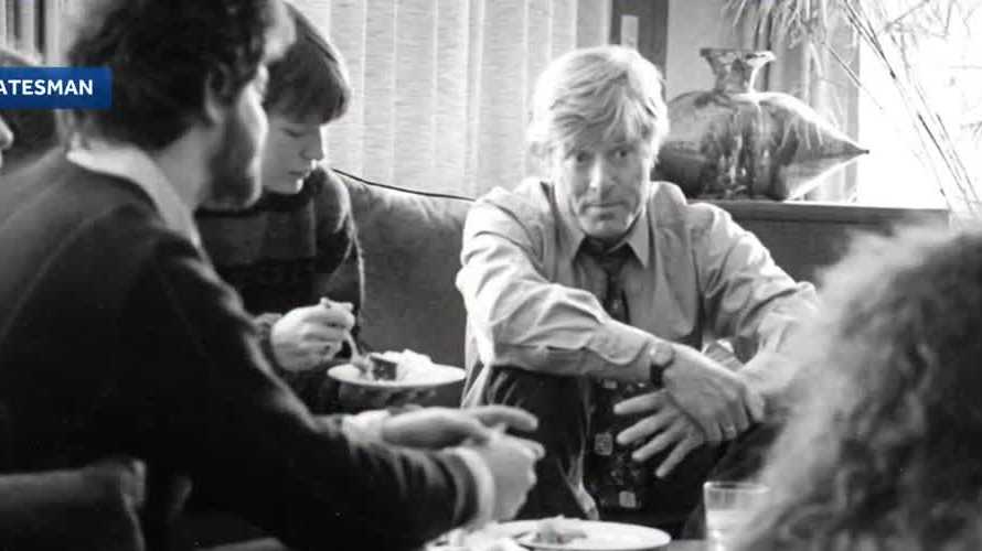 Robert Redford honored by the Dartmouth Film Society in 1987