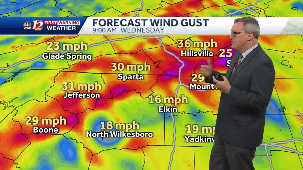 WATCH: Mountain snow and wind continue