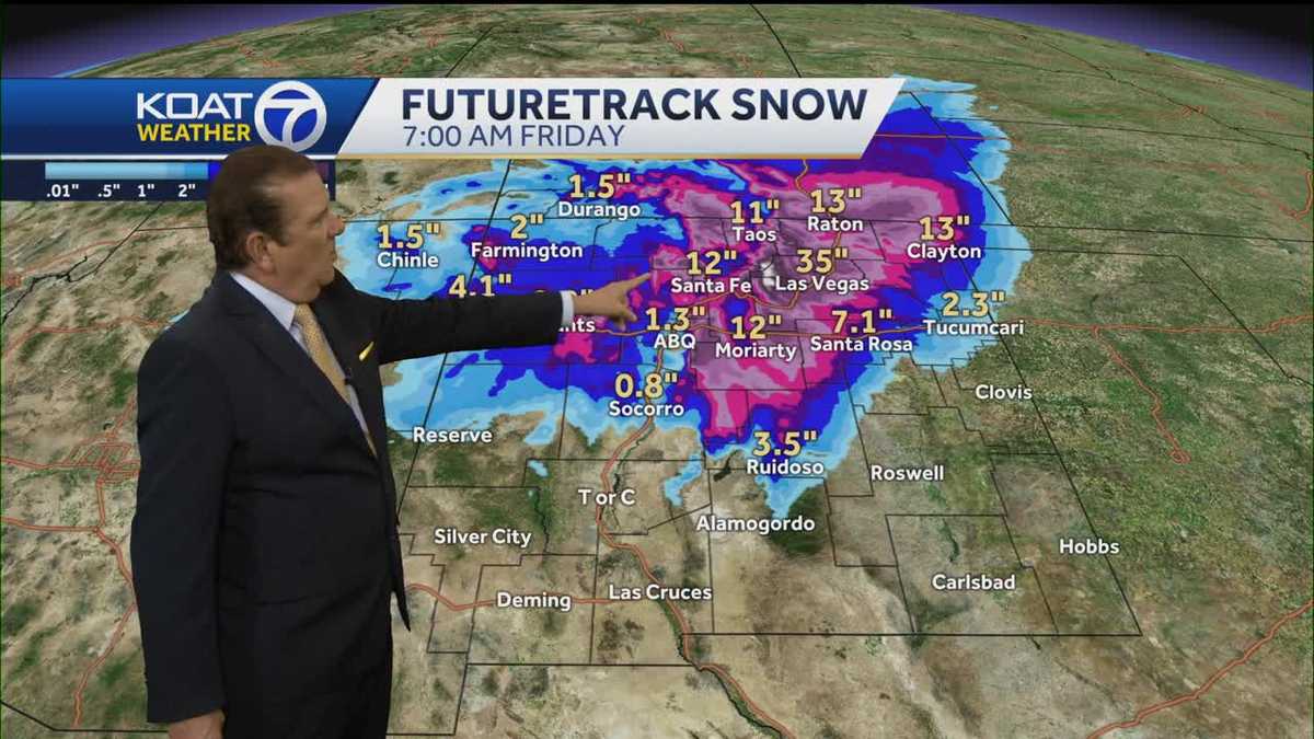 Major winter storm set to create difficult travel in New Mexico