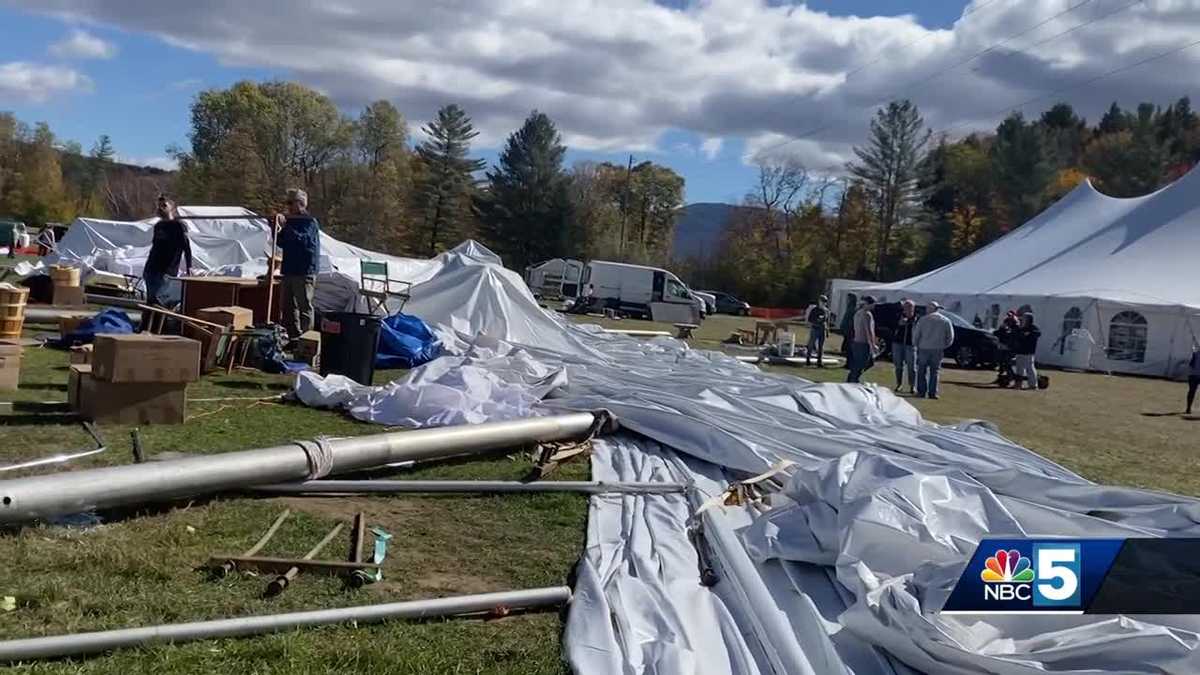 Severe winds cut short this year's Stowe Foliage Arts Festival