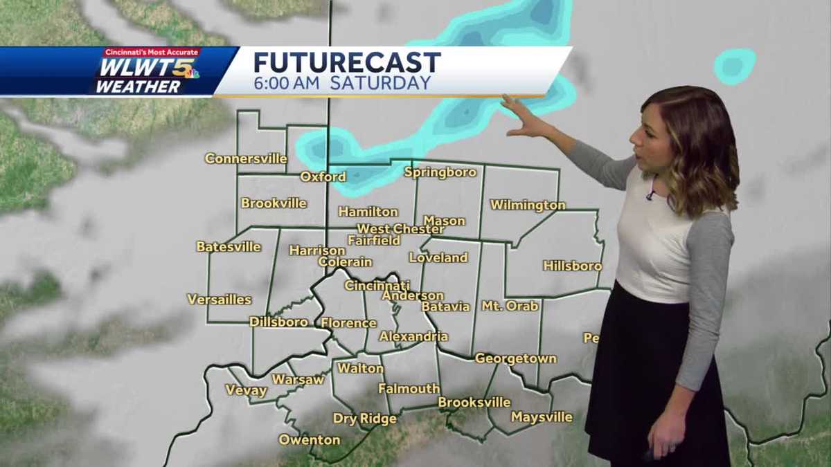 Cold, breezy start to the weekend