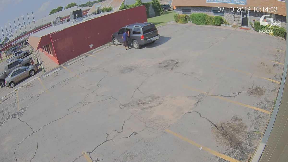 Surveillance video shows man stealing SUV with children inside in ...