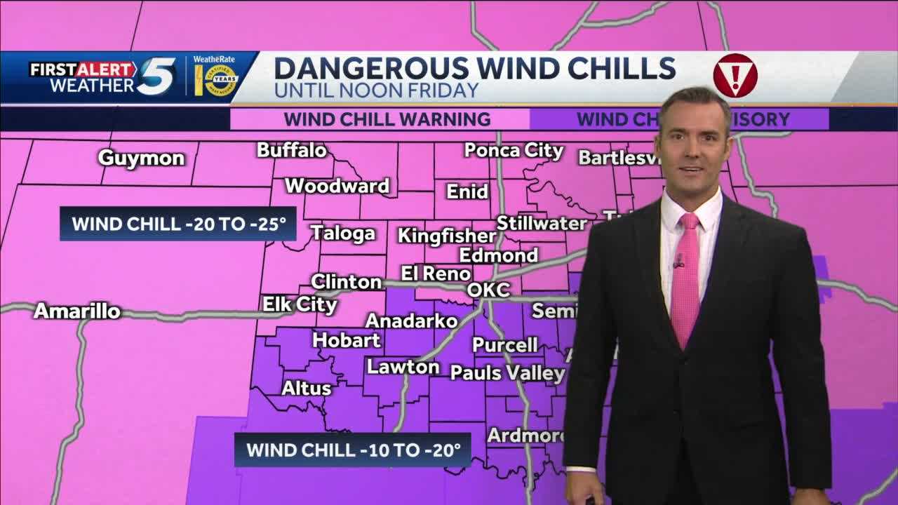 FORECAST: Dangerous Wind Chills, Icy Roads