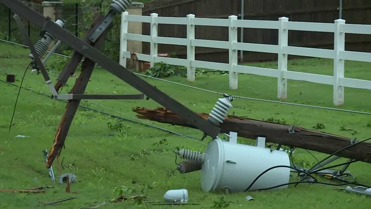 Oklahoma storms leave behind damage in Edmond