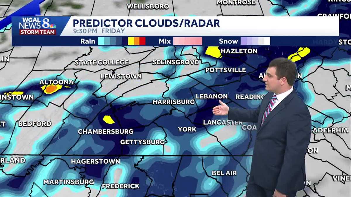 Scattered Showers This Evening Into Tonight, Mild & Dry Saturday