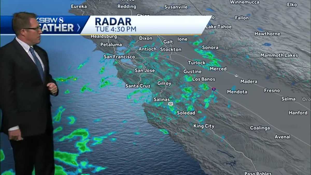 Mild temps and slight chance of showers tomorrow.