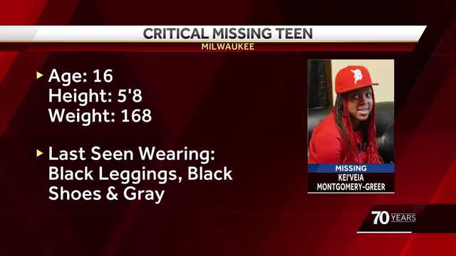 Milwaukee police ask for help finding critically missing teen - Vimarsana News