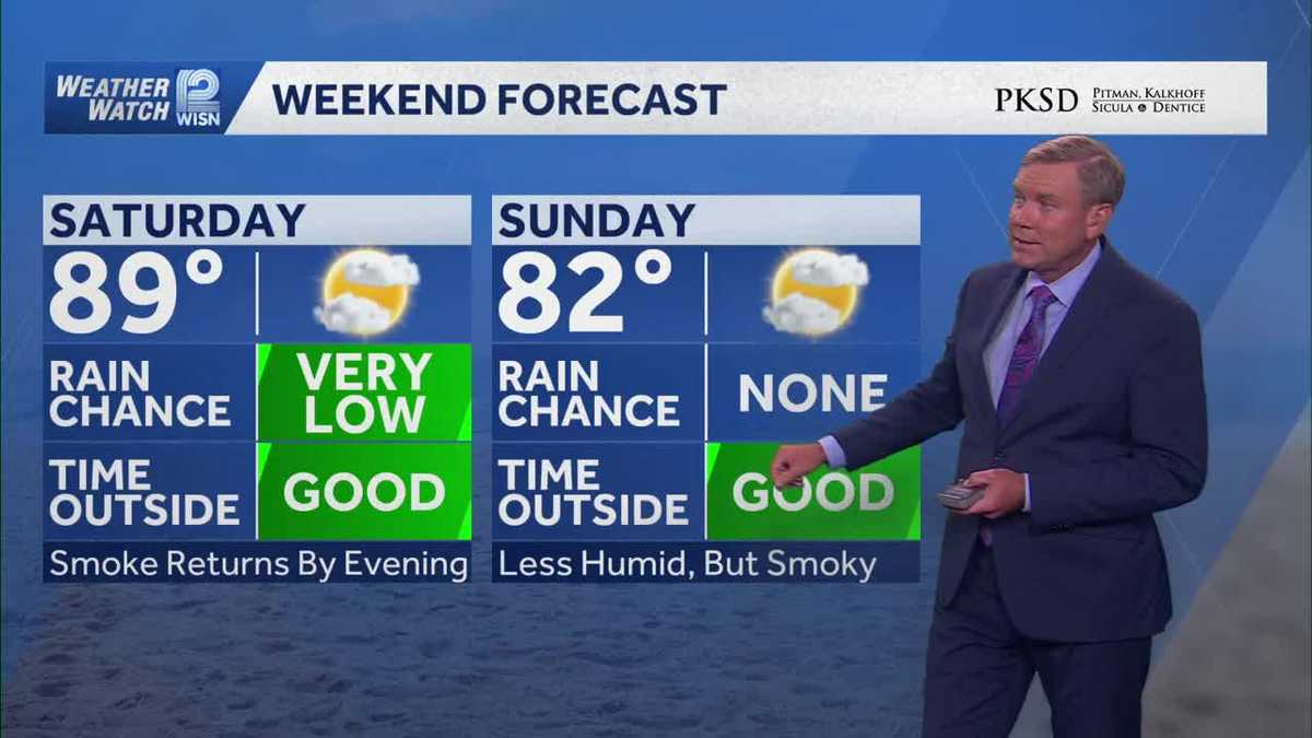 More smoke possible this weekend in SE Wisconsin