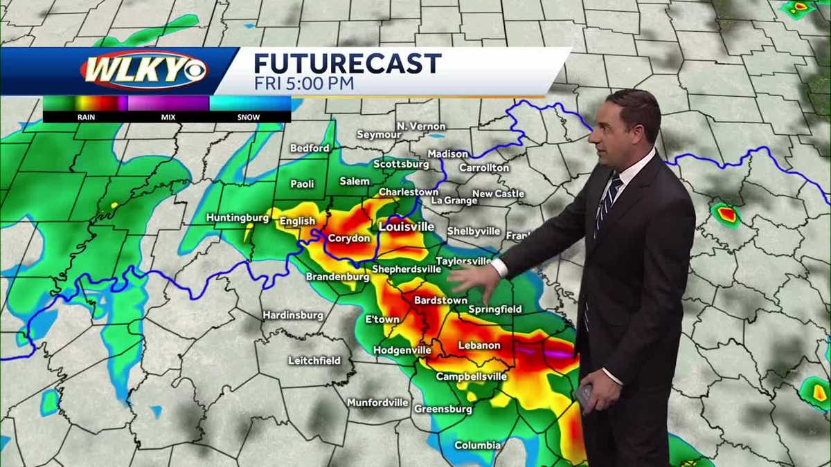 Severe Storms Expected Through Saturday Evening in North Escambia
