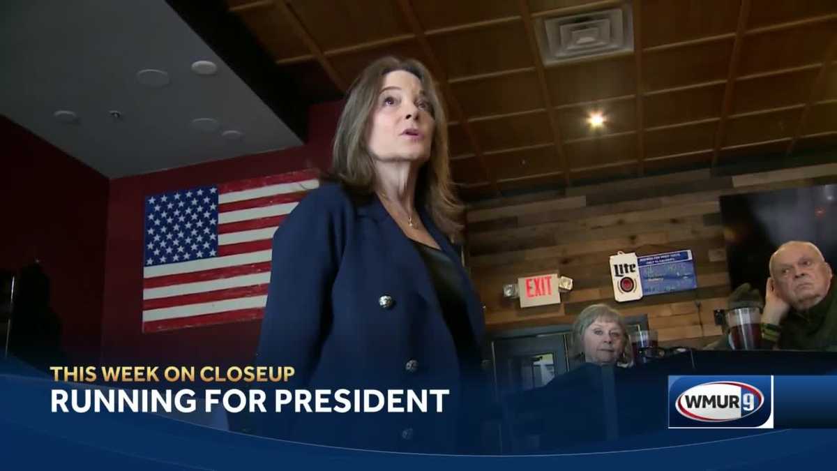 CloseUp: Williamson launches progressive challenge to Biden in New Hampshire
