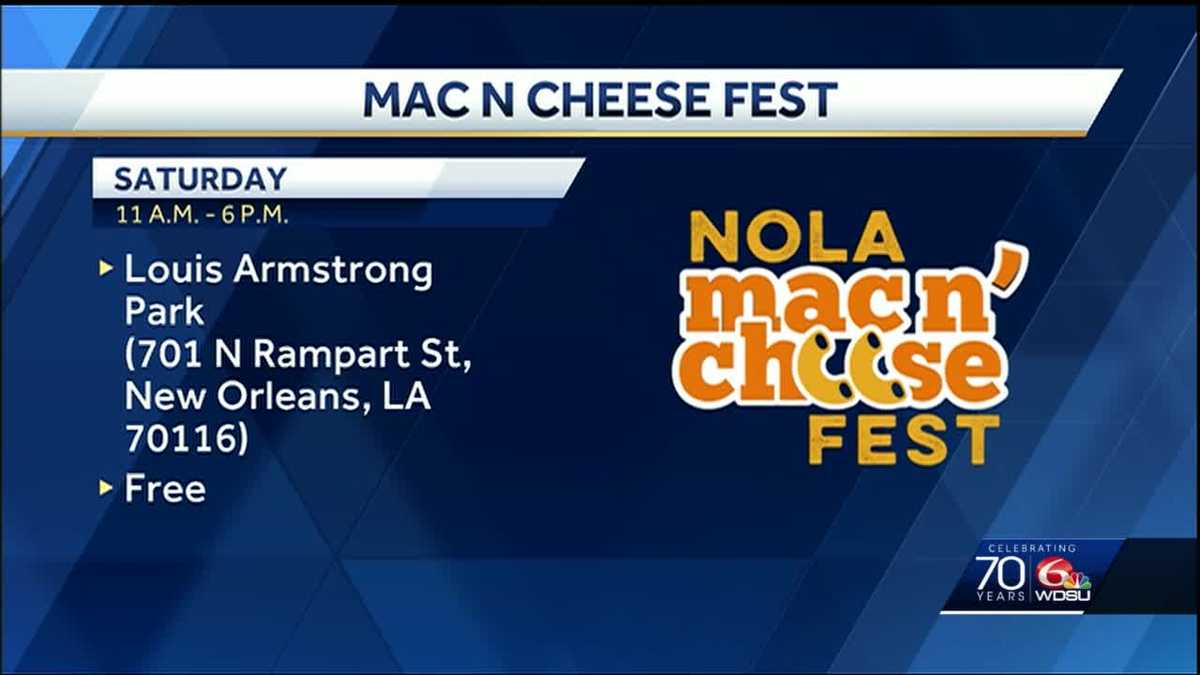Mac N Cheese Fest returns this weekend