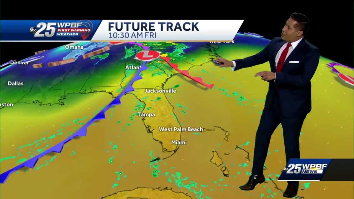 Another front on the way