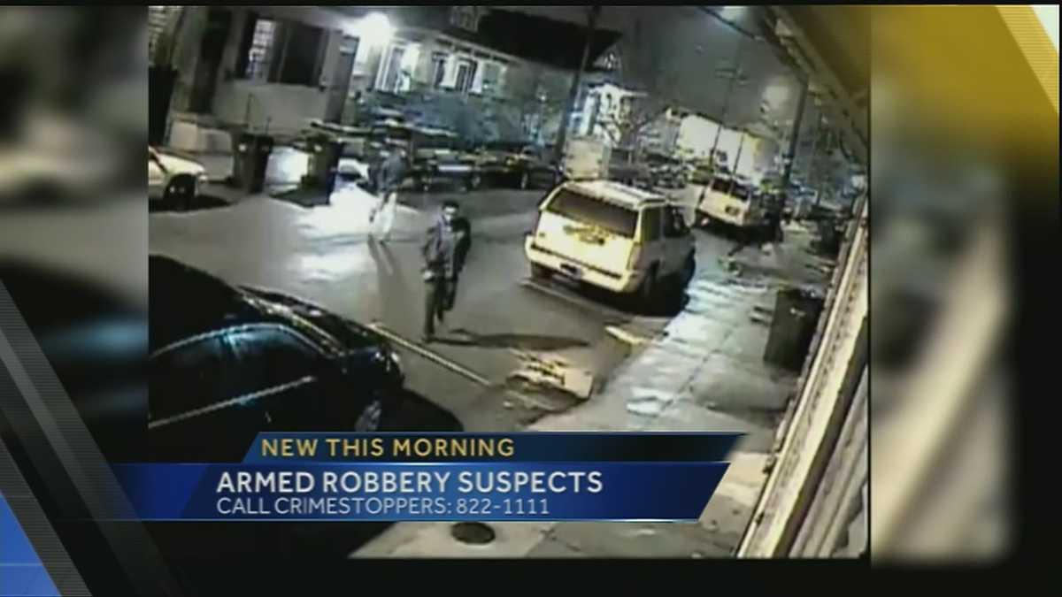 Police searching for armed robbery suspect