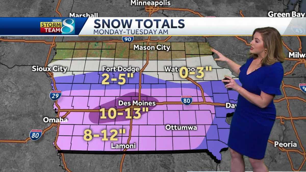 Central Iowa forecast Jan. 25-26