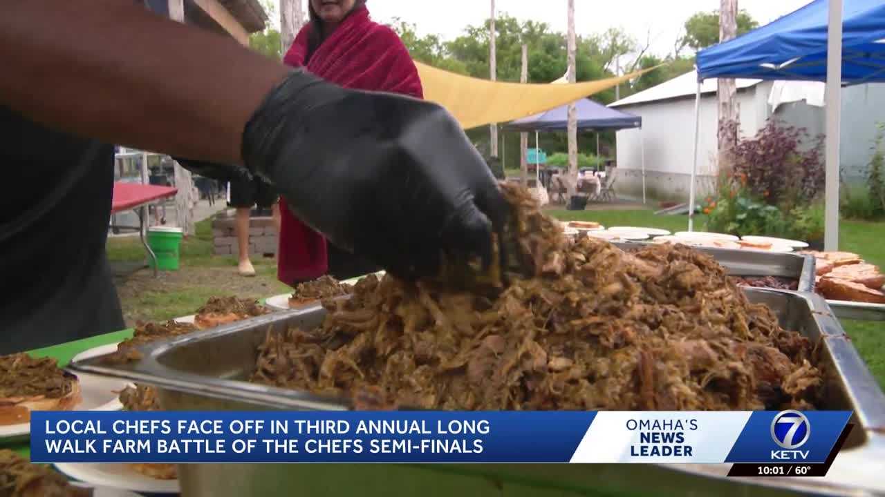 ketv.com - Carson DuRall - Local chef's compete in annual Long Walk Farm Battle of the Chef's
