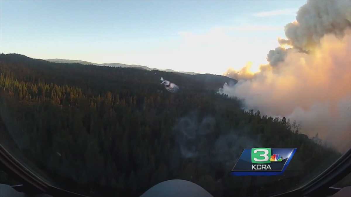 Aerial reinforcements join attack on Rim Fire