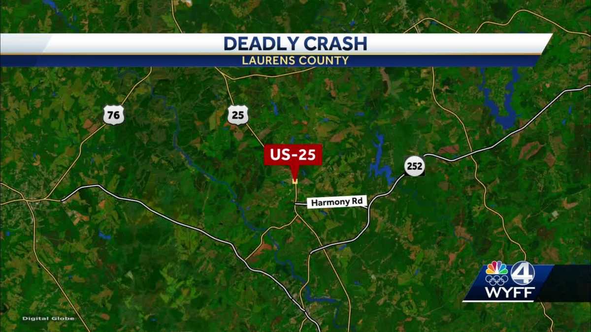 Laurens County Woman dies when car hit trees