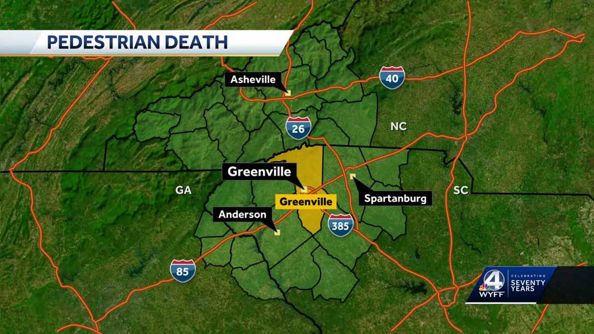 Greenville County: Pedestrian hit, killed