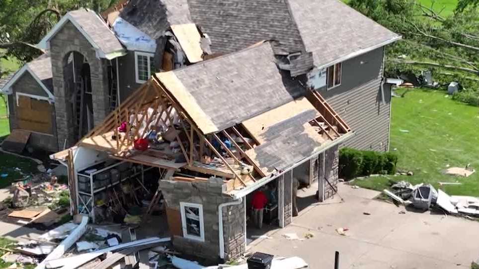 Iowa Tornadoes: Dozens Of Homes Damaged In Story County