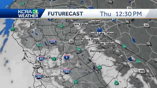 Clearing skies and warming temperatures