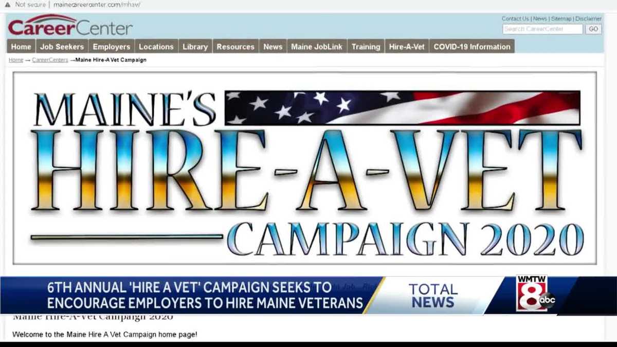 The annual 'Hire a Vet' campaign is looking to hire 100 veterans