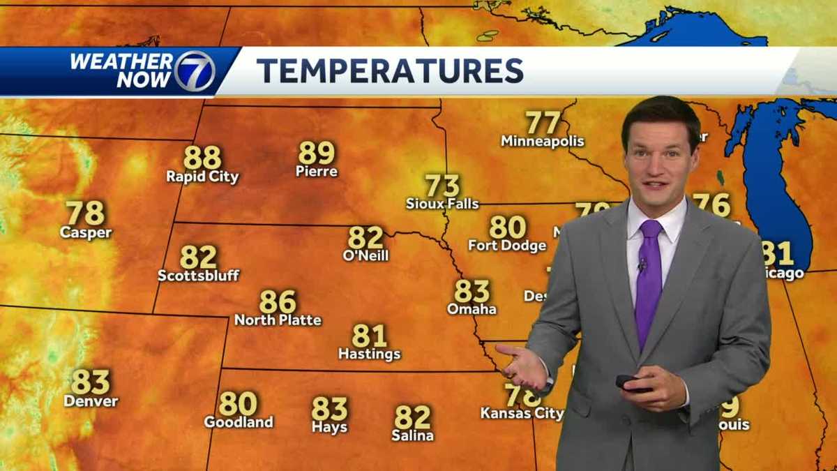 Warm and breezy Thursday, hotter weather coming